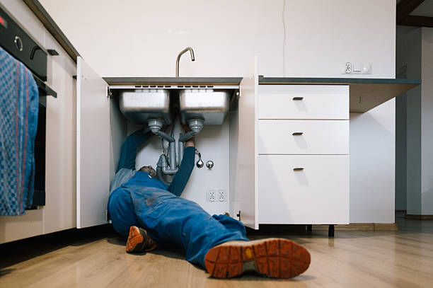 Professional Drain Cleaning technician working in Lake Helen, FL